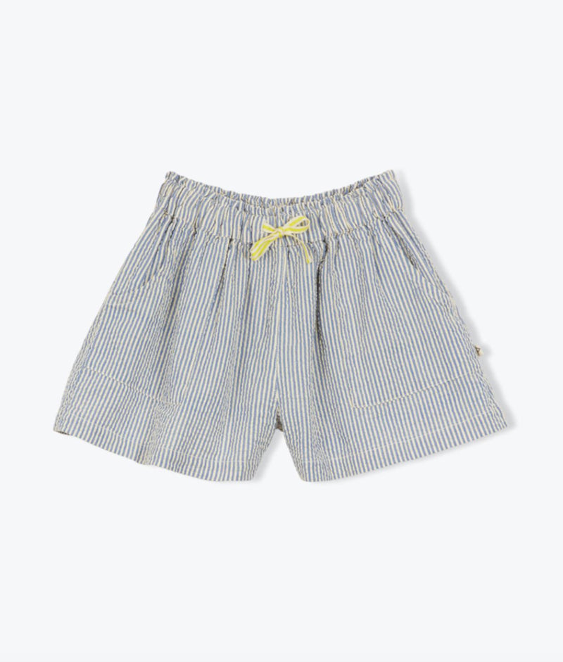 Arsène et les pipelettes Baby Shorts Florentin Blue