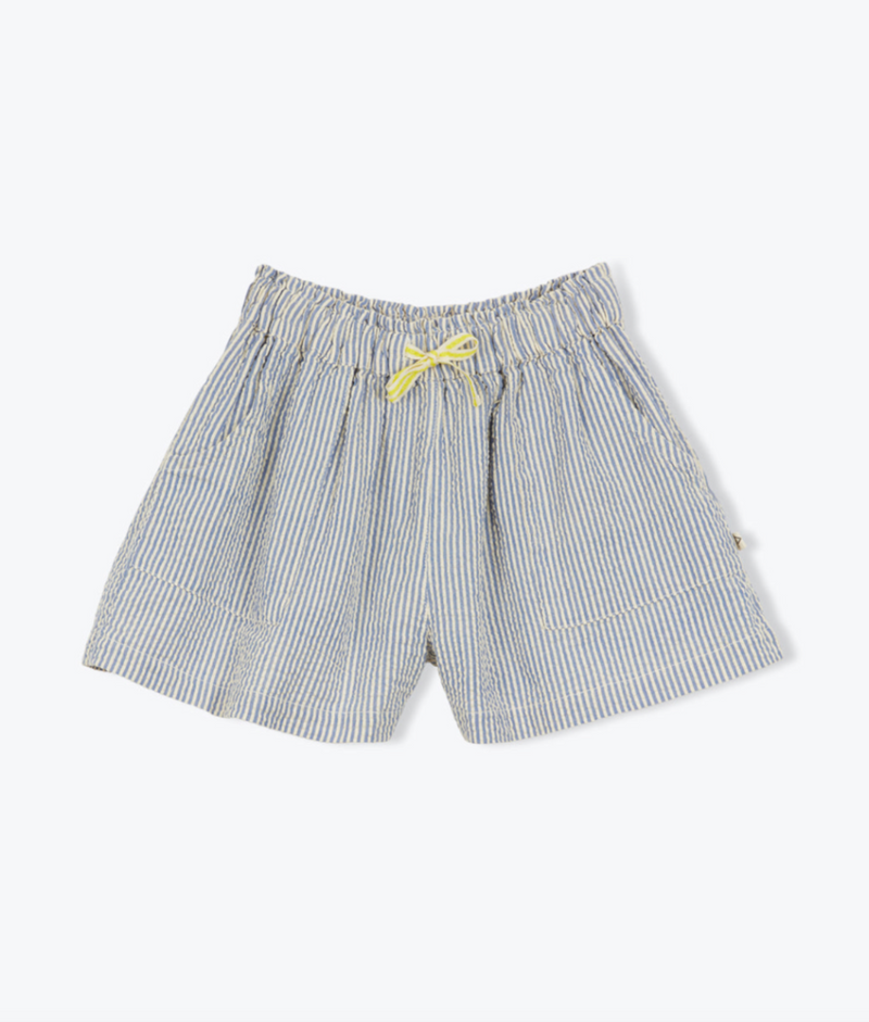 Arsène et les pipelettes Baby Shorts Florentin Blue