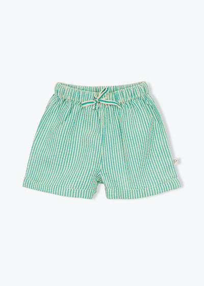 Arsène et les pipelettes Baby Shorts Florentin Green