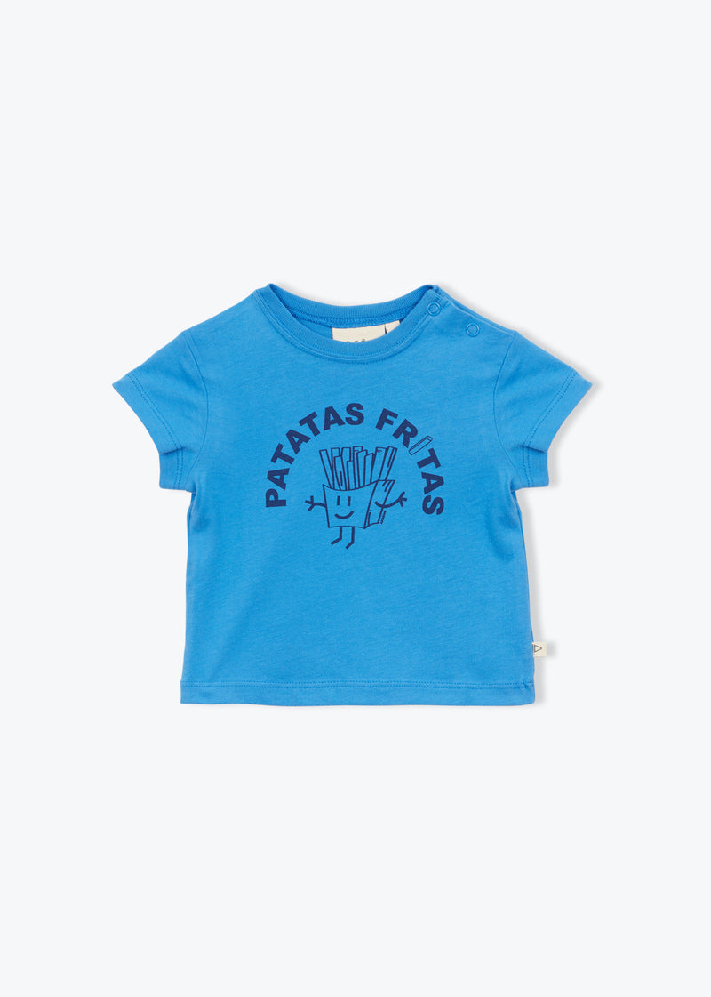 Arsène et les pipelettes Baby t-shirt Fribault Blue