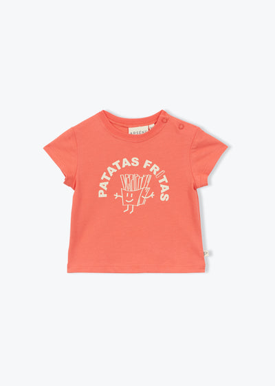 Arsène et les pipelettes Baby T-shirt Fribault Red