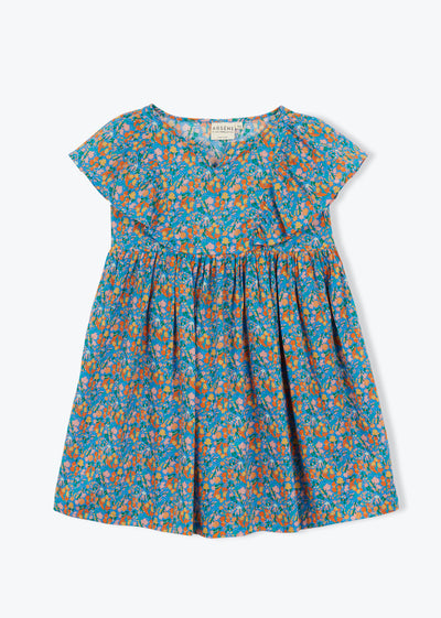 Arsène et les pipelettes Dress Fleur Flowers Blue