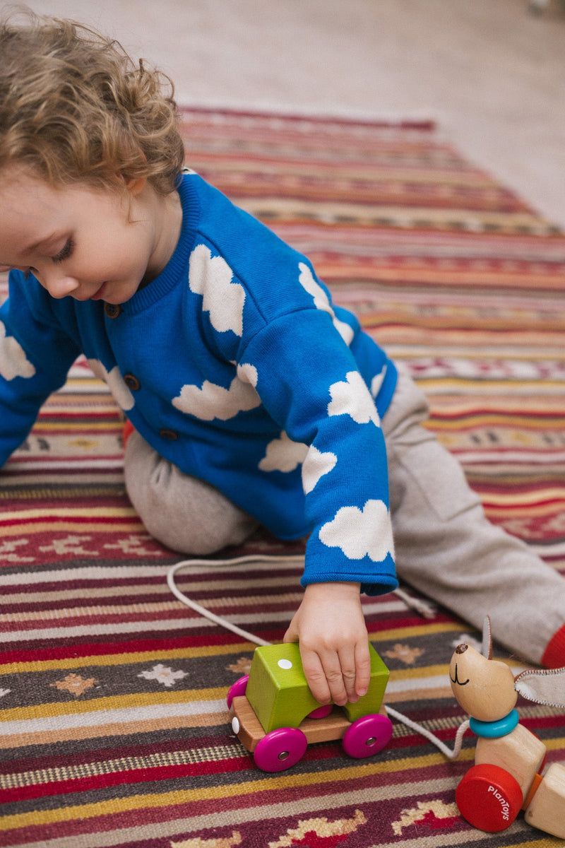 Bayiri Baby Froggy Baggy Pants Latte & Tortoise Red Ankle