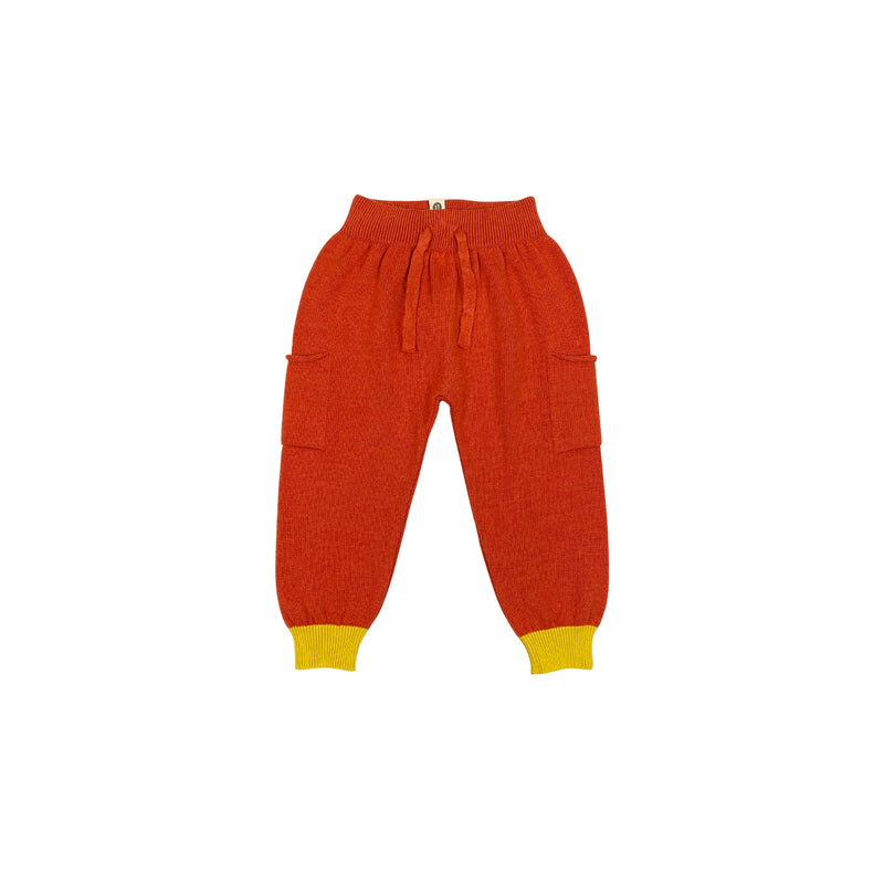 Bayiri Baby Froggy Baggy Pants Tortoise Red & Frog Gold