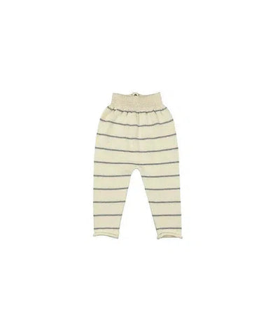 Bayiri Baby Milky Way Pants Milk & Gray Stripes