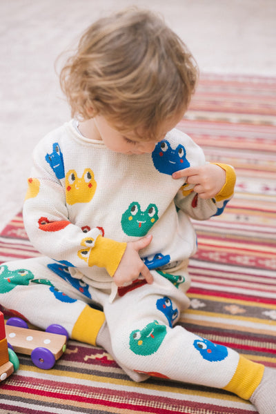 Bayiri Baby Rainbow Frogs Pants