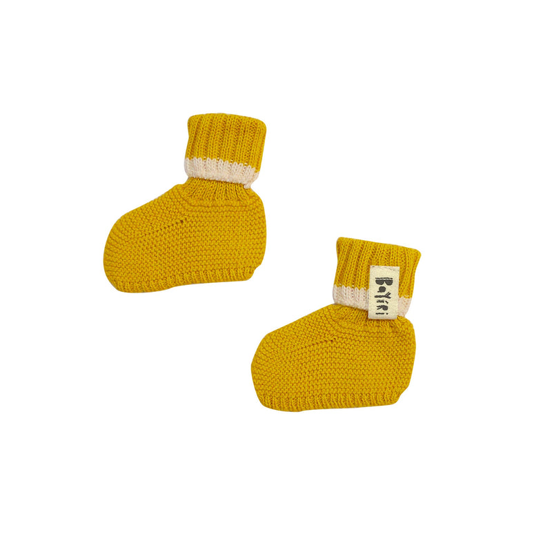 Bayiri Baby Sierra Nevada Booties Frog Gold