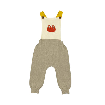 Bayiri Baby Woro Dungaree Latte & Sand