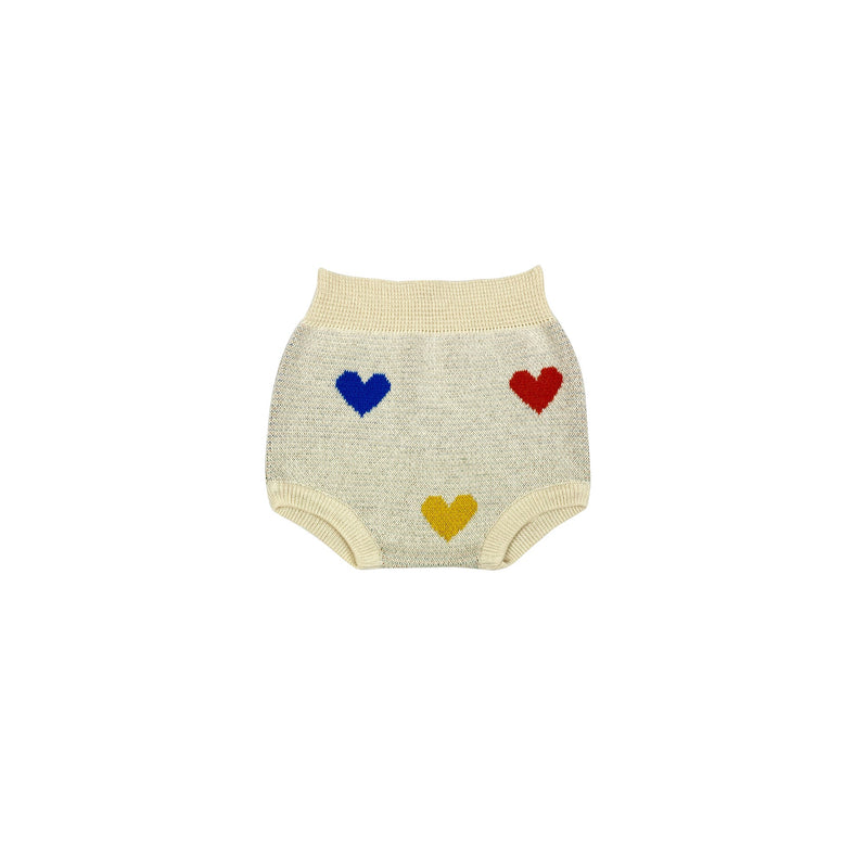 Bayiri Lovely Bloomer Milk & Multicolor Hearts