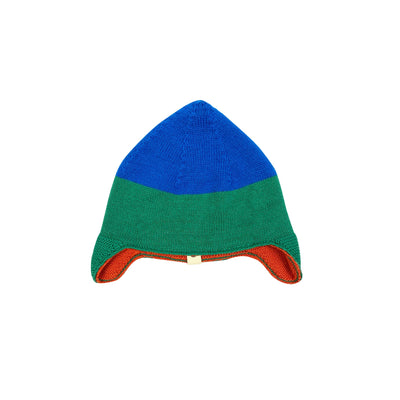 Bayiri Reversible Snail Hat Galaxy Blue & Green