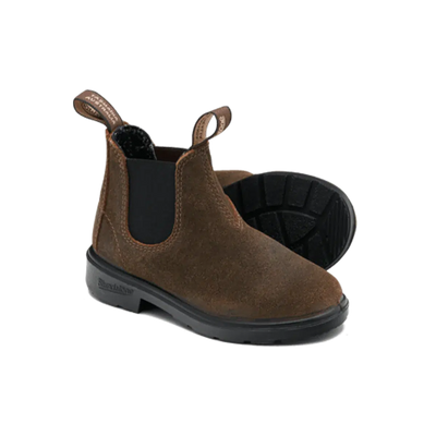 Blundstone 2497 Kids Suede Brown Boot