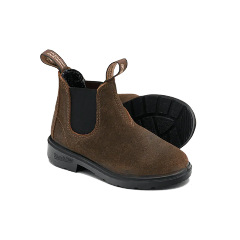 Blundstone 2497 Kids Suede Brown Boot