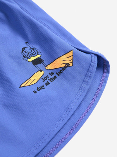 Bobo Choses A Day At The Beach Swim Trunks Blue