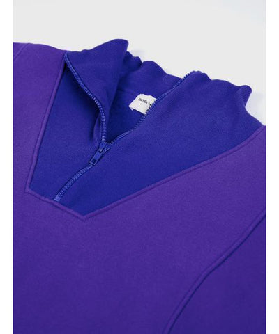 Bobo Choses ADULT Block Zipped Sweatshirt Purple/Blue