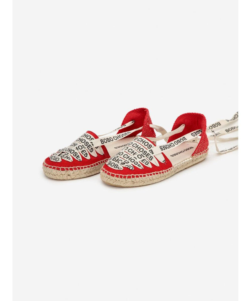 Bobo Choses ADULT Bobo Choses red espadrilles