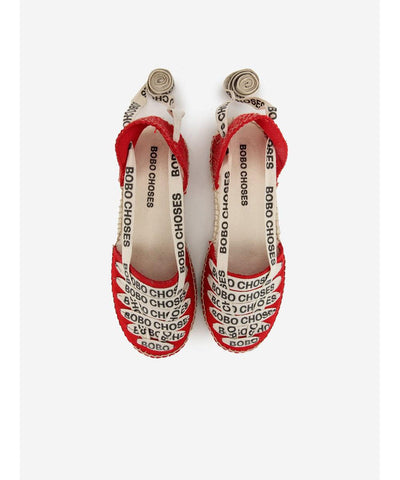 Bobo Choses ADULT Bobo Choses red espadrilles