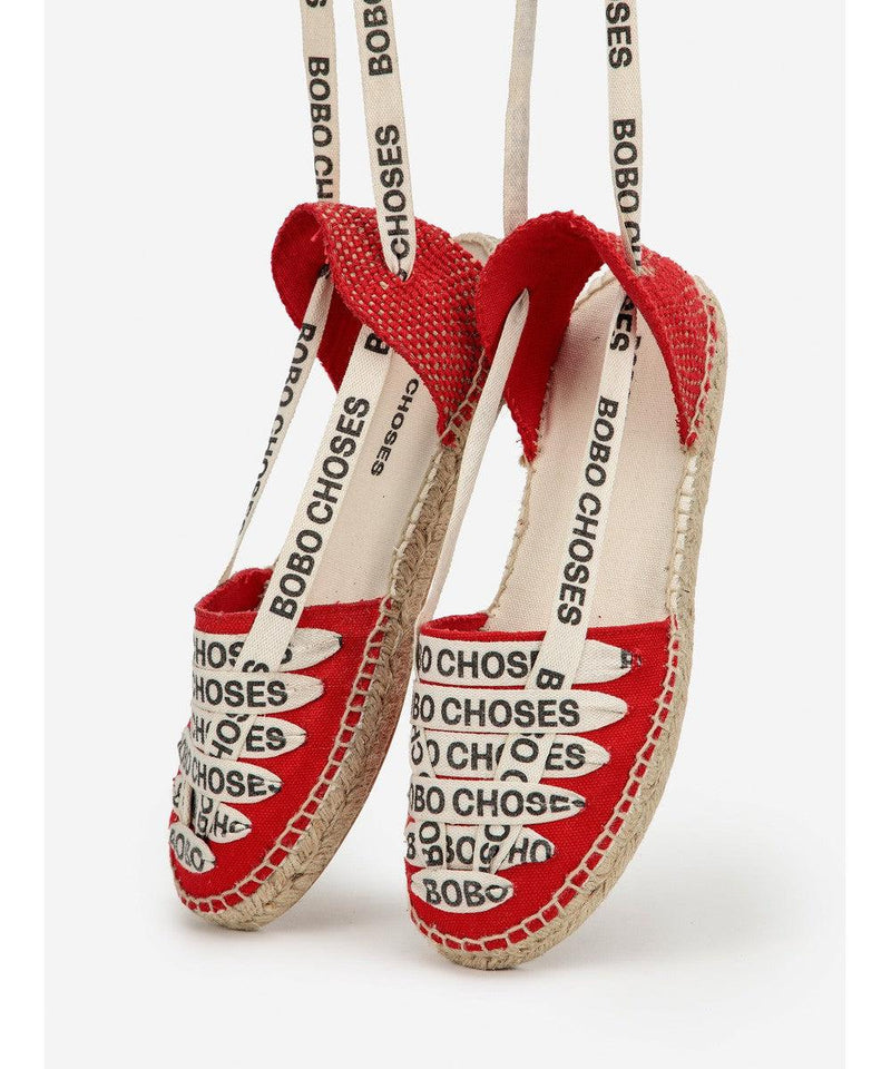 Bobo Choses ADULT Bobo Choses red espadrilles