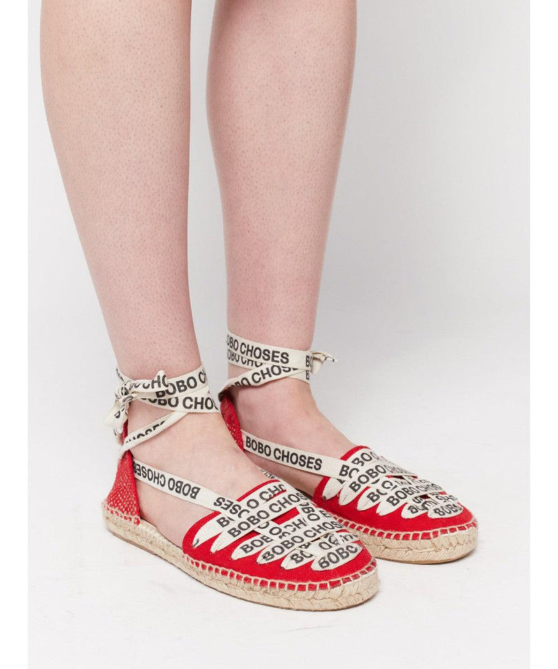 Bobo Choses ADULT Bobo Choses red espadrilles