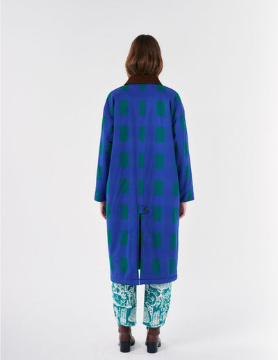 Bobo Choses ADULT Color Game Patched Print Long Coat