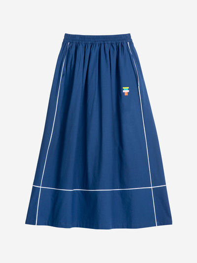 Bobo Choses ADULT Contrast-trim Evasé Skirt