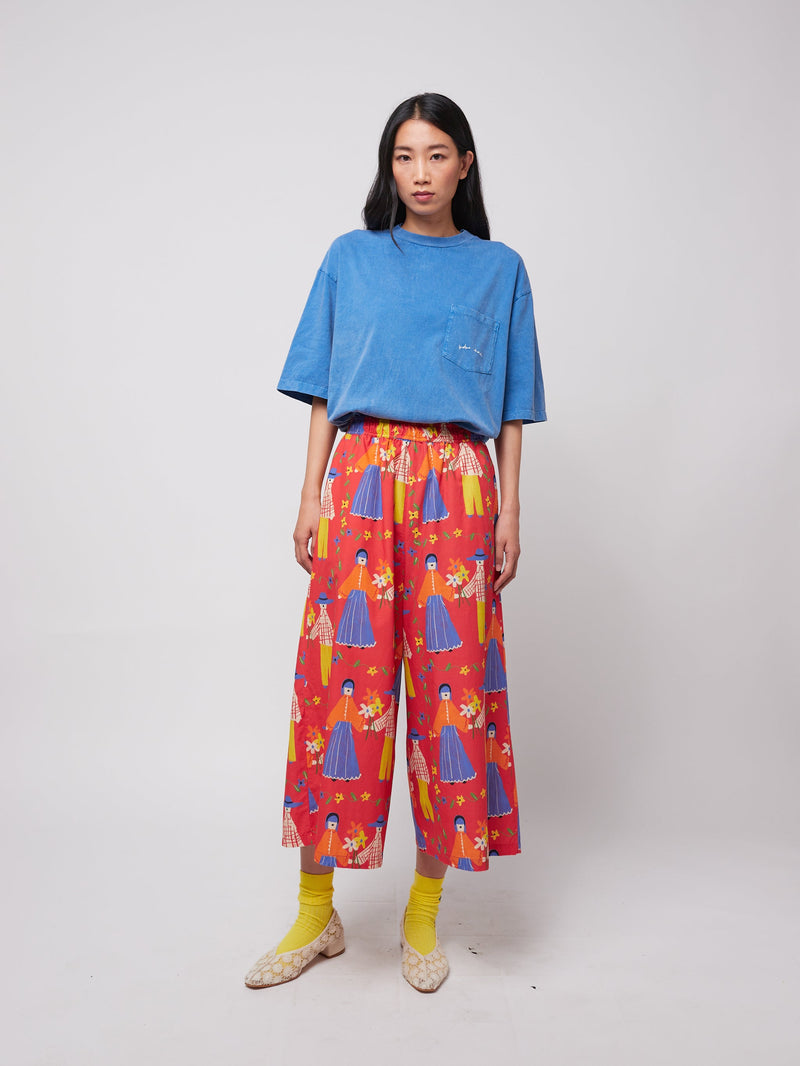 Bobo Choses ADULT Couples Print Poplin Culotte