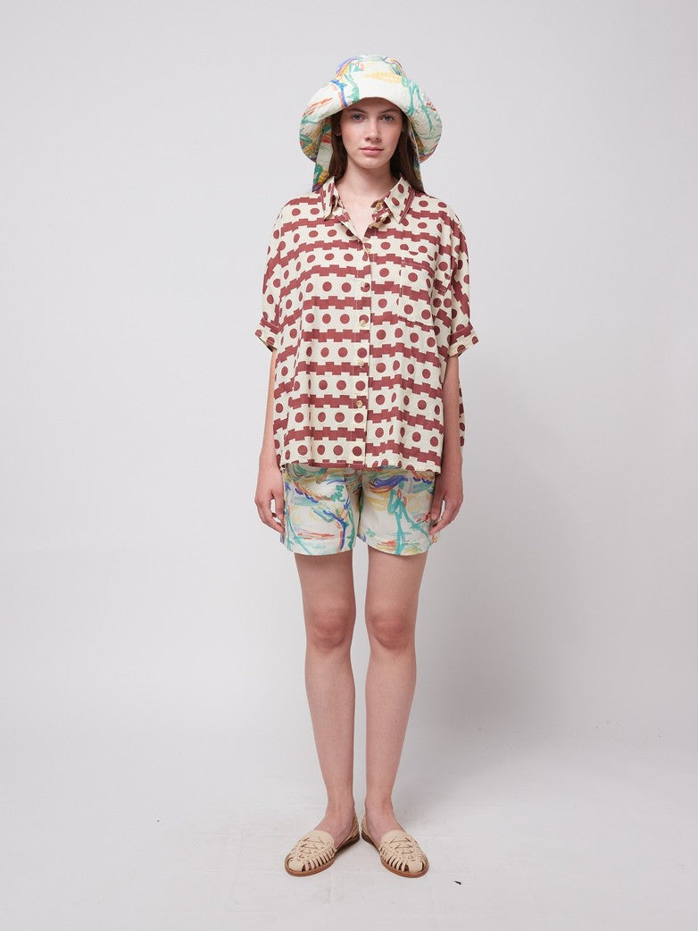 Bobo Choses ADULT Geometric Print Oversize Shirt