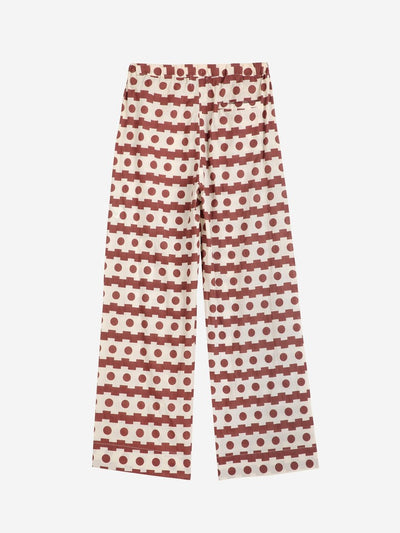 Bobo Choses ADULT Geometric Print Wide-Leg Trousers