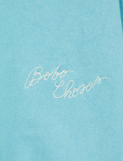 Bobo Choses ADULT Light Blue Detailed Sweatshirt