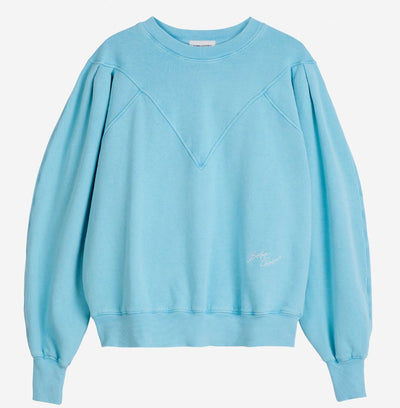 Bobo Choses ADULT Light Blue Detailed Sweatshirt