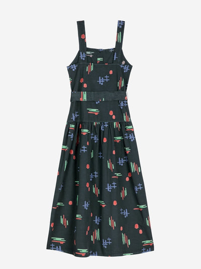 Bobo Choses ADULT Multicolor Print Evasé Strap Dress