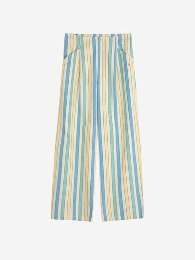 Bobo Choses ADULT Multicolor Stripes Pleated Trousers