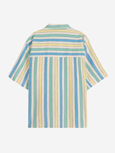 Bobo Choses ADULT Multicolor stripes relaxed shirt