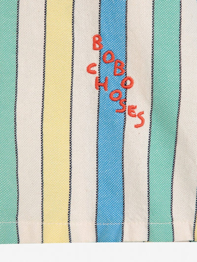 Bobo Choses ADULT Multicolor stripes relaxed shirt