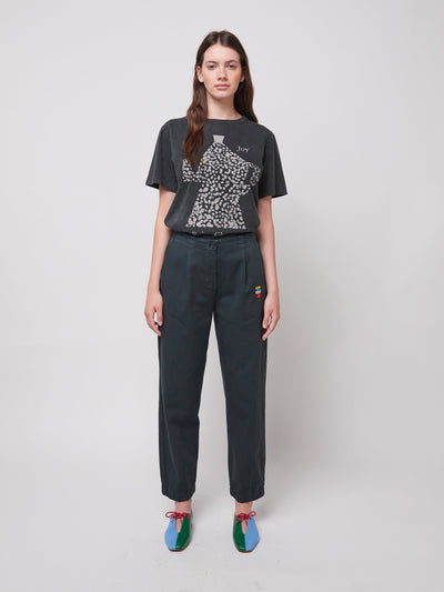 Bobo Choses ADULT Pleated Straight Leg Trousers