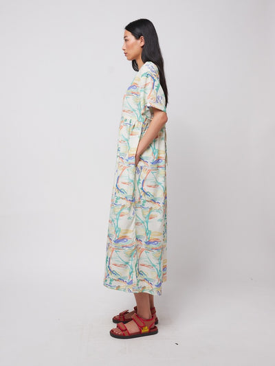 Bobo Choses ADULT Spring Landscape Print Loose Dress