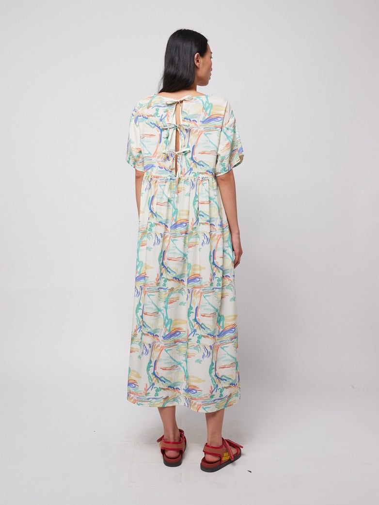 Bobo Choses ADULT Spring Landscape Print Loose Dress