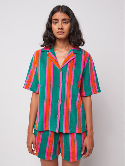 Bobo Choses ADULT Striped Terry Shirt