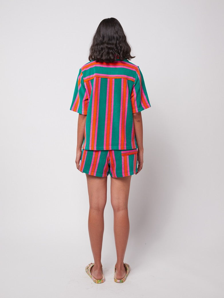 Bobo Choses ADULT Striped Terry Shirt