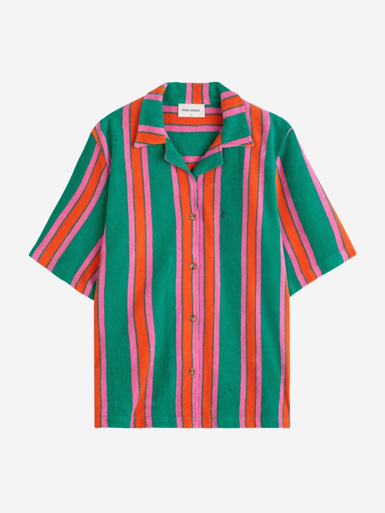 Bobo Choses ADULT Striped Terry Shirt