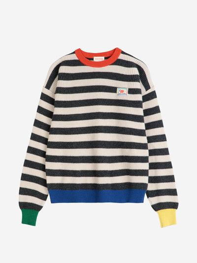 Bobo Choses ADULT Striped Wool Blended Jumperv Multicolor