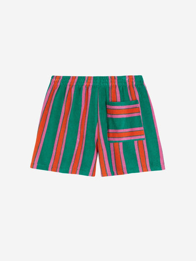 Bobo Choses ADULT Stripes Terry Shorts Multicolor