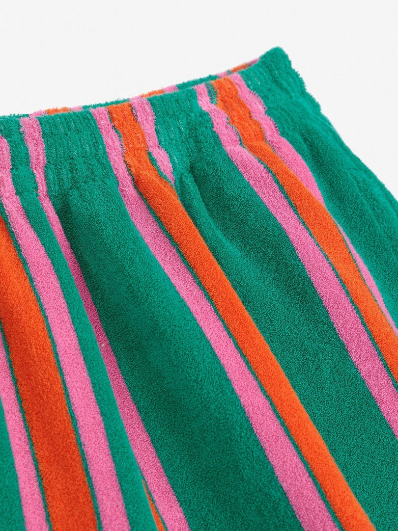 Bobo Choses ADULT Stripes Terry Shorts Multicolor