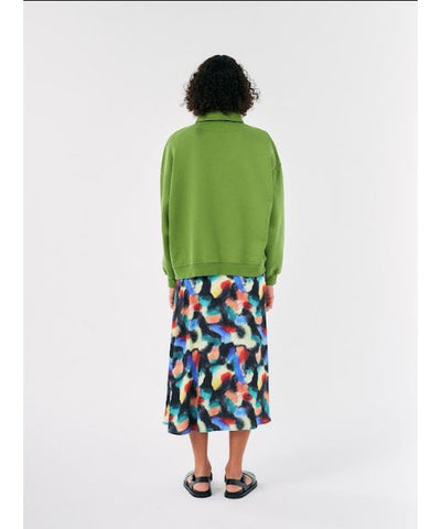 Bobo Choses ADULT World Print Midi Skirt Multi