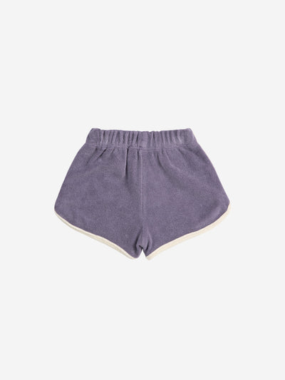 Bobo Choses Baby Blue Terry Cloth Shorts Navy