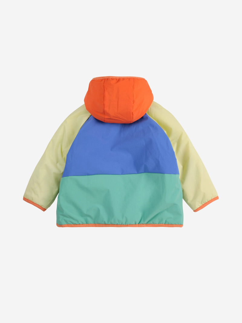 Bobo Choses Baby Color Block Reversible Light Anorak