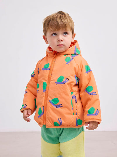 Bobo Choses Baby Color Block Reversible Light Anorak