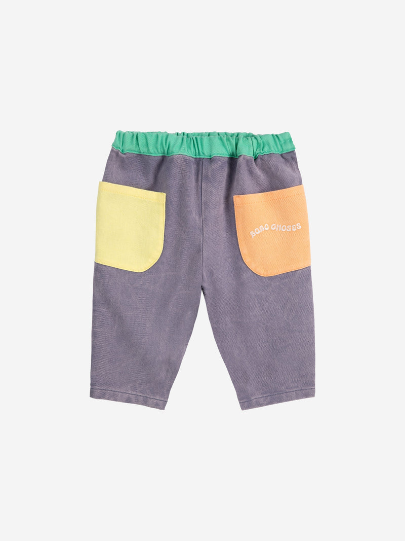 Bobo Choses Baby Color Block Woven Pants Multicolor