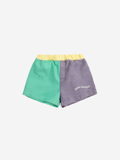 Bobo Choses Baby Color Block Woven Shorts Multicolor