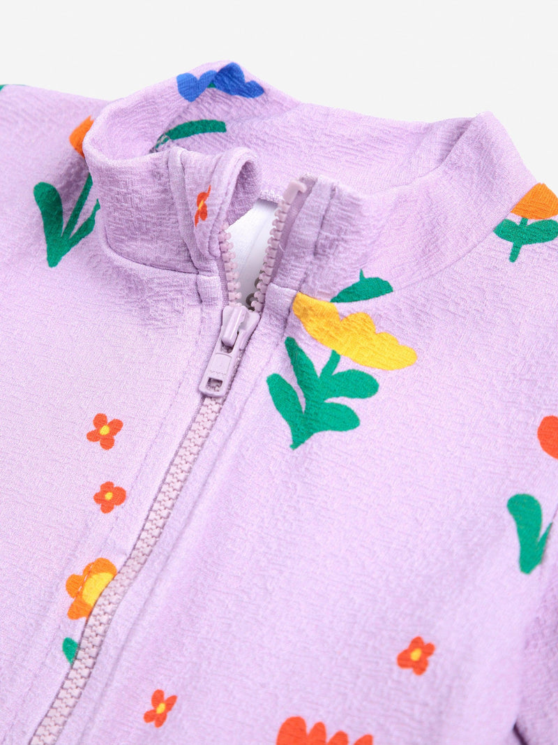 Bobo Choses Baby Garden Party All Over Swim Overall Lavender