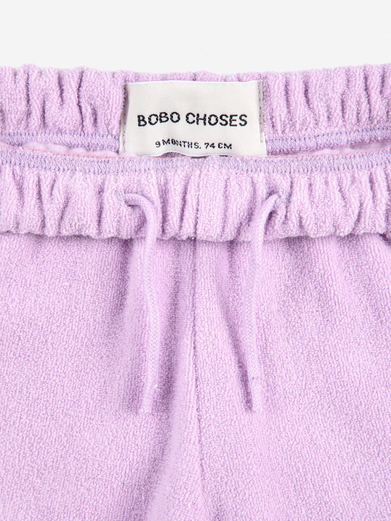 Bobo Choses Baby Lila Color Block Jogging Pants Lavender